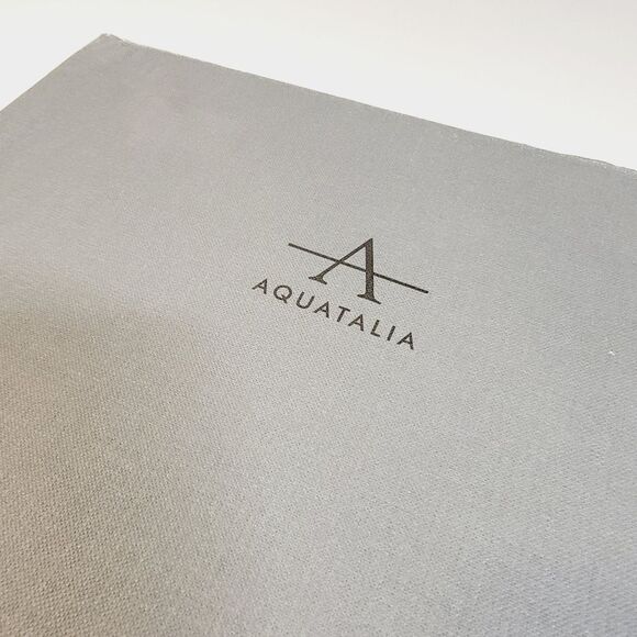 Aquatalia Holly Black Leather Lub Boots and Dust Bag Size 8 NIB - Picture 13 of 14